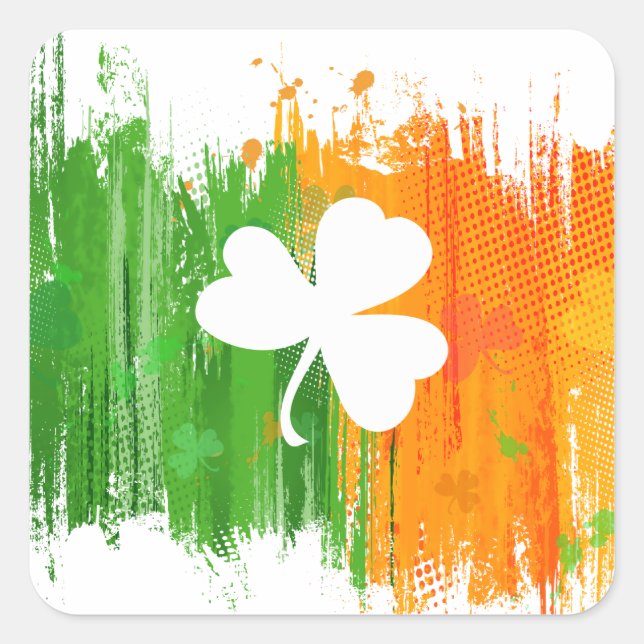 Paddy Ink Lucky Clovers sticker (Front)