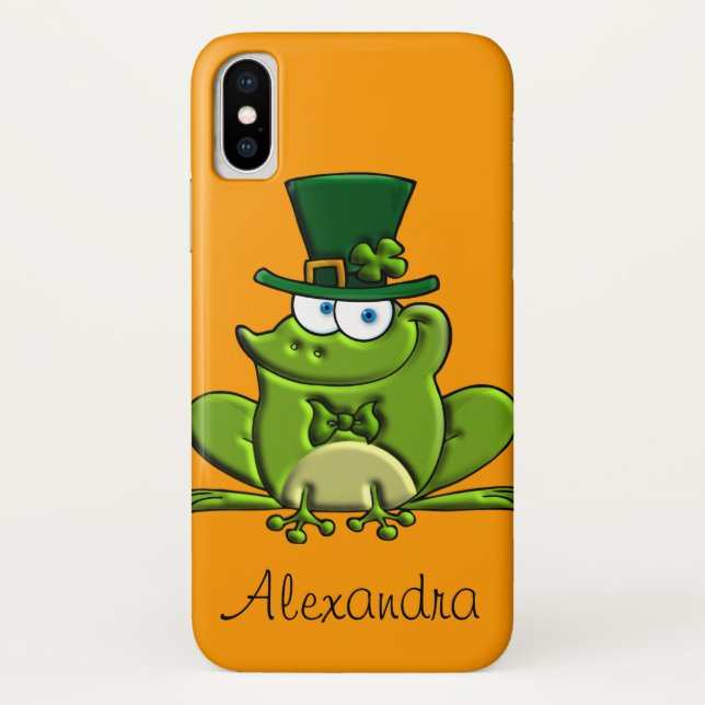 Paddy O'Frog Case-Mate iPhone Case (Back)