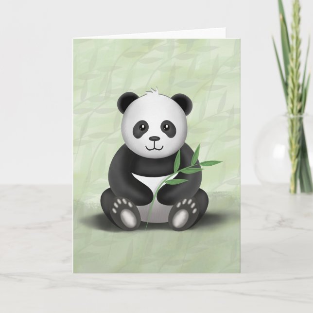Paddy the Panda - Greeting Card (Front)