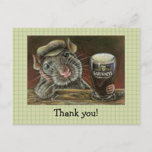 Paddy the rat postcard