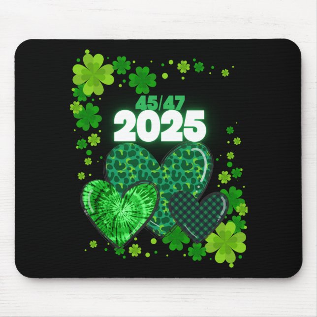 Paddy's Back Funny Trump  Mouse Mat (Front)