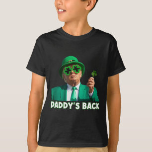 Paddy's Back Funny Trump St Patricks Day Outfit Sh T-Shirt