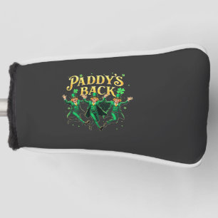 Paddy's Back St Patrick's Day Trump Dancing  Golf Head Cover