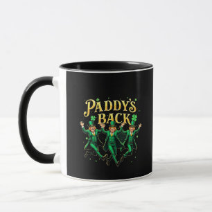 Paddy's Back St Patrick's Day Trump Dancing Mug