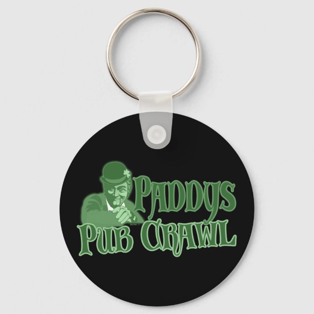 Paddys Pub Crawl Keychain (Front)