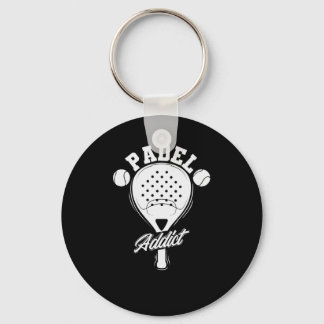 Padel Addict Tennis Ballsportart Key Ring