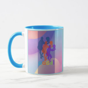 PADEL COFFEE MUG– VIBRANT STYLE for HIM BRIGHTS Mug