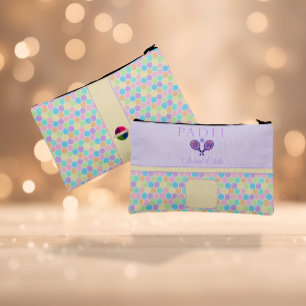 Padel Cosmetic Bag - Social Club Brights & Lilac