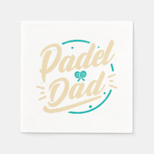 Padel Dad Platform Tennis Paddleball Padel Napkin