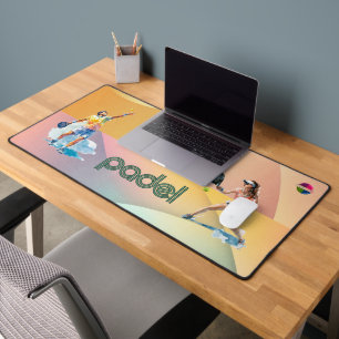 Padel Desk Mat: Vibrant Style Collection Vol.1 Mat
