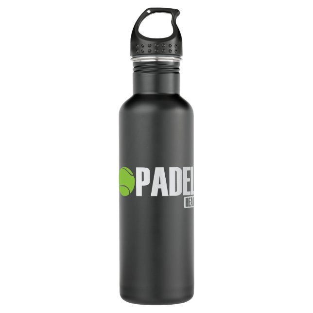 Padel Head Tennis Sport und Ball 710 Ml Water Bottle (Front)