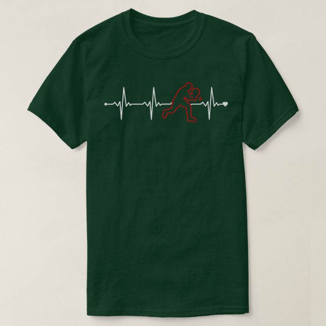 Padel Heartbeat Padel ennis Platform ennis Padel  T-Shirt (Design Front)