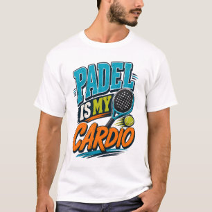 Padel Is My Cardio Retro Sports T-Shirt