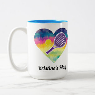 Padel Lover Two-Tone Coffee Mug
