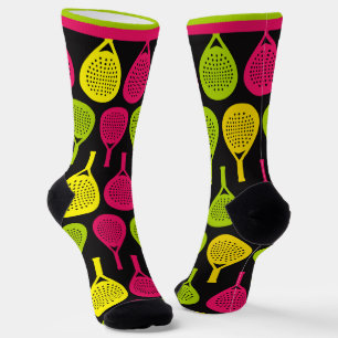 🎾 Padel Neon Rally Runners Socks