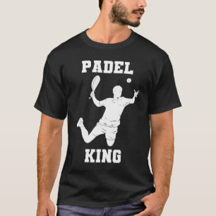 Padel Paddle King Prince Vintage Racket Racquet T-Shirt