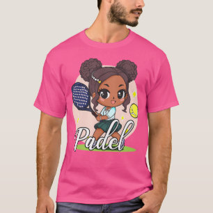 Padel Paddle Tennis Paddel Racquet Ball African Gi T-Shirt