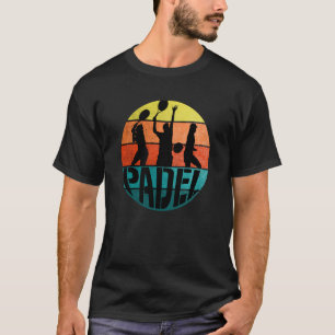 Padel Paddle Tennis Paddel Racquet Ball Vintage 7 T-Shirt