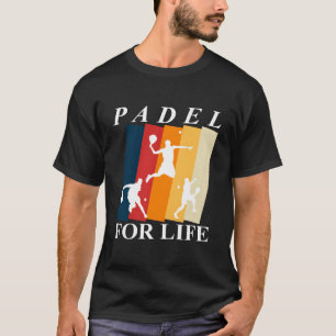 Padel Paddle Tennis Paddel Racquet Ball Vintage T-Shirt