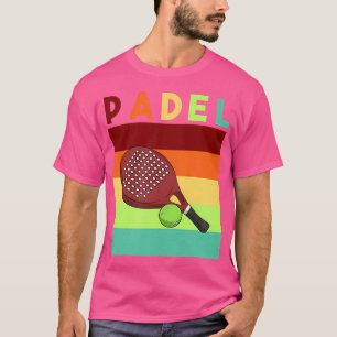 Padel Paddle Tennis Paddel Racquet Ball Vintage T-Shirt