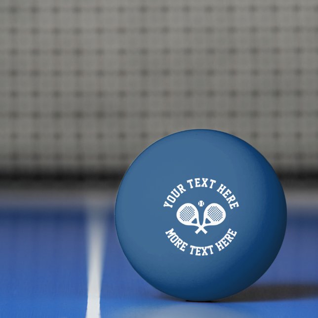Padel sports logo table tennis ping pong ball (Net)