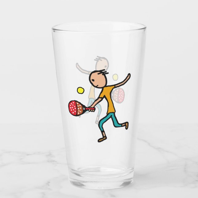 Padel Tennis Glass (Front)