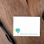 Padel Tennis Racket and Balls Personalised Post-it Notes<br><div class="desc">Create custom office supplies for your favourite padel player. This pad is ready to be personalised with your own message and features an illustration of a padel tennis racket and balls.</div>