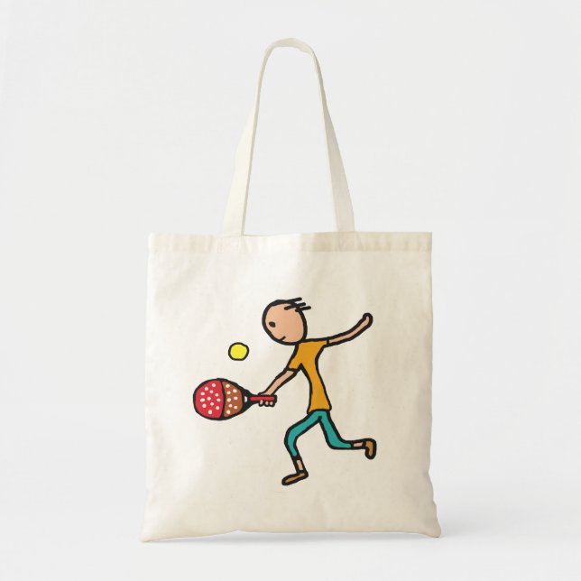 Padel Tennis Tote Bag (Front)