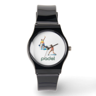 Padel Watch – Padel Chic Vibrant Style Black