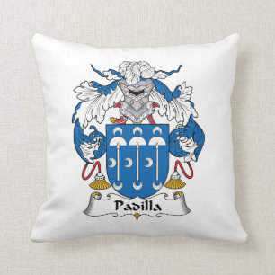 Padilla Family Crest Cushion