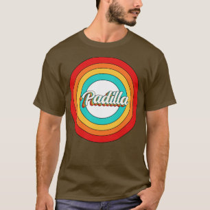 Padilla Name Shirt Vintage Padilla Circle