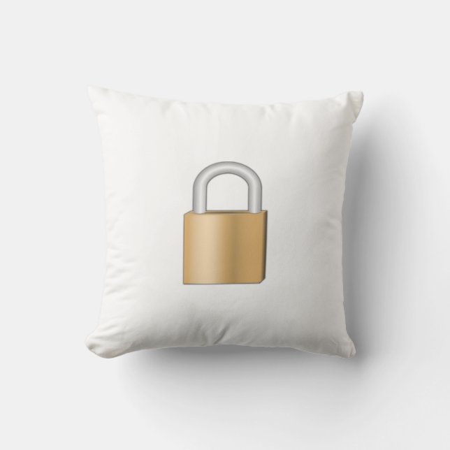 Padlock Cushion (Front)