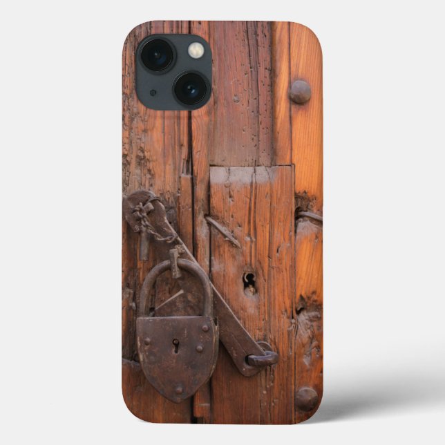 Padlock on wooden door Case-Mate iPhone case (Back)