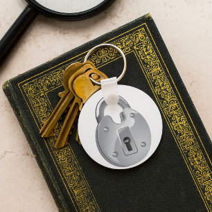 Padlock Security Keychain