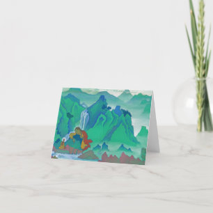 Padma Sambhava by Nicholas Roerich Thank You Card