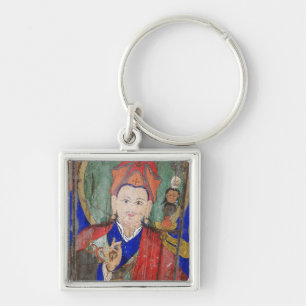 Padmasambhava Buddha, lucky charm, Nepal Key Ring