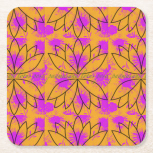 Padmasana Paper Coaster