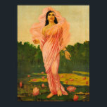 Padmini by Raja Ravi Varma Poster<br><div class="desc">Raja Ravi Varma - Padmini.
Raja Ravi Varma (1848-1906) was an Indian painter and artist. He is considered among the greatest painters in the history of Indian art.</div>