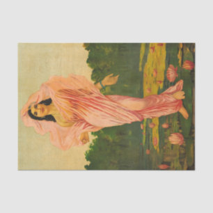 Padmini by Raja Ravi Varma Tissue Paper