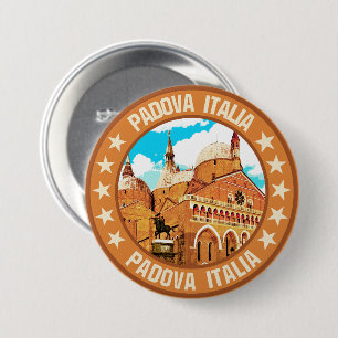 Padova 7.5 cm round badge