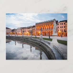 Padova Canal Holiday Postcard
