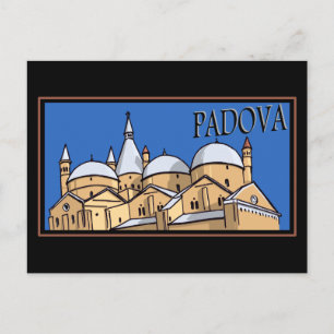 Padova - Steamer Trunk Style Postcard