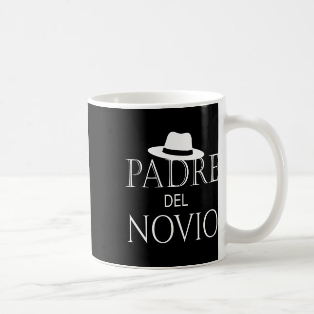 Padre Del Novio Spanish Father Of The Groom Weddin Coffee Mug (Right)