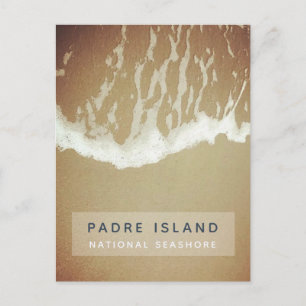 Padre Island National Seashore Ocean Waves Beach Postcard