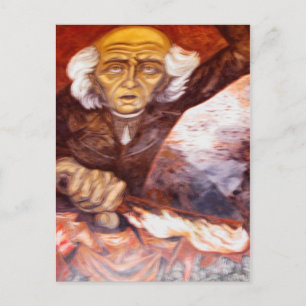 "Padre Miguel Hidalgo" Jose Clemente Orozco Postcard