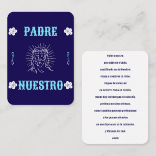 Padre Nuestro Prayer Card – Spanish Our Father