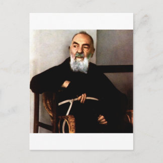 Padre Pio Postcard