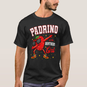 Padrino Of The Birthday Girl Dabbing Strawberry Bd T-Shirt