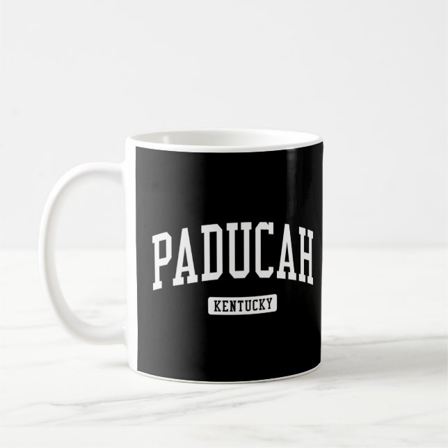 Paducah Kentucky Ky Athletic Sports  Coffee Mug (Left)