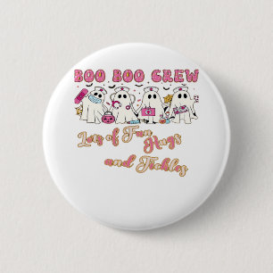 Paediactric Nurse Fun Halloween Design Essential T 6 Cm Round Badge